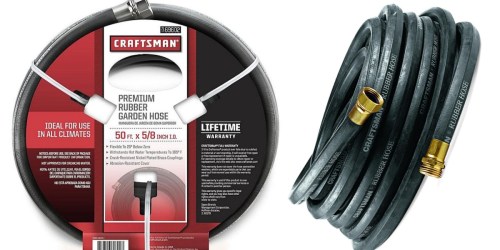 Kmart.online: Craftsman All-Rubber Garden Hose Only $29.99 + Earn $19.30 Back in Points