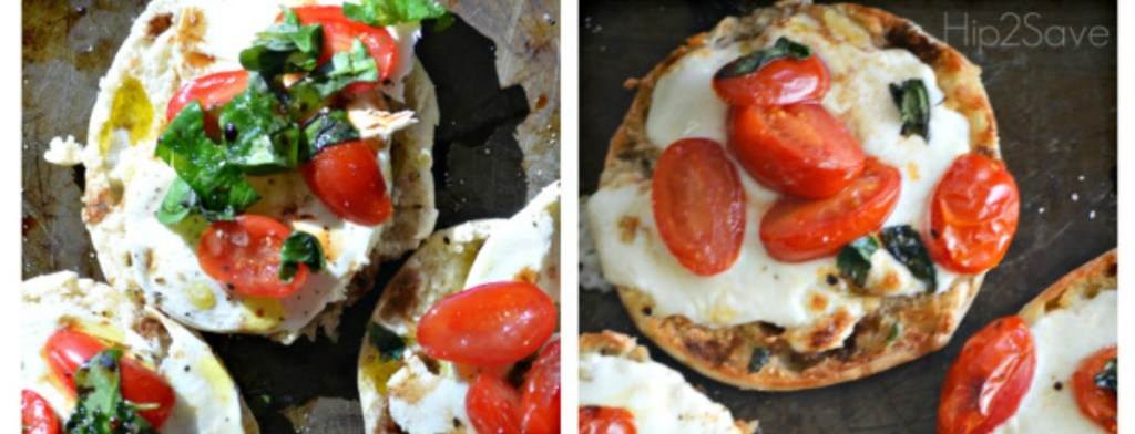 English Muffins Caprese Pizzas Recipe