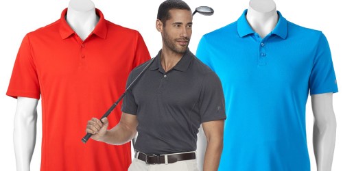 Kohl’s: FOUR Men’s Fila Performance Polos as Low as $24.29 (Just $6.07 Each)