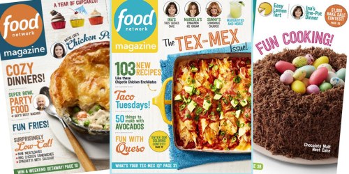 Food Network Magazine: 3 Year Subscription Only $19.99 (Just 67¢ Per Issue)