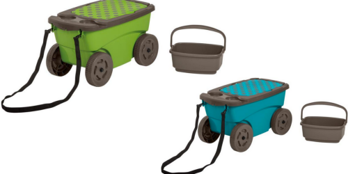 Home Depot: 8.5 Gallon Resin Garden Scooter Only $19.88 (Great Gift for a Gardener)