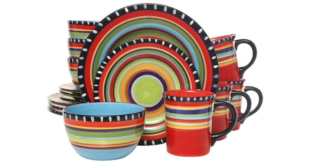 Gibson Elite Pueblo Springs Dinnerware set