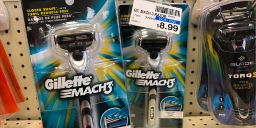 CVS: Gillette Mach 3 Razors Only 99¢ Each (After Rewards)