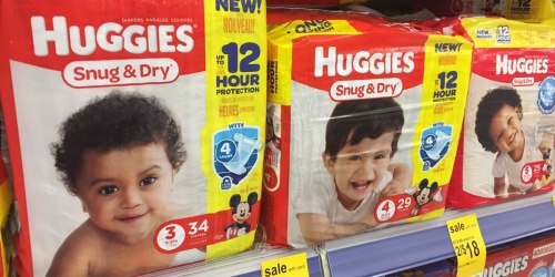 Walgreens: Huggies Diapers & Pull-Ups Jumbo Packs Just $4 Each After Register Reward