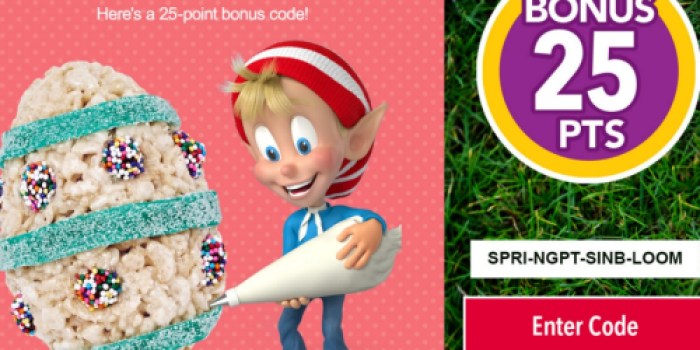 Kellogg’s Family Rewards Members: Add 75 Points