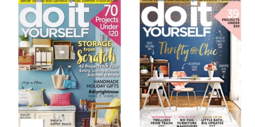 Enjoy DIY Projects? Score a One Year Subscription to Do It Yourself Magazine for ONLY $9.99 Shipped