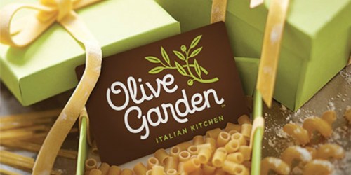 Olive Garden: FREE $10 Bonus Gift Card with EVERY $50 Gift Card Purchase