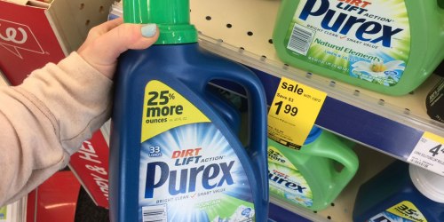 Purex Detergent Only 99¢ After Rewards at CVS + More