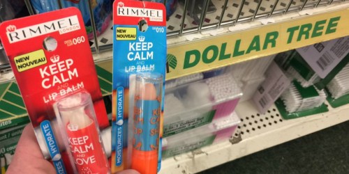 Dollar Tree: FREE Rimmel Keep Calm and Lip Balm