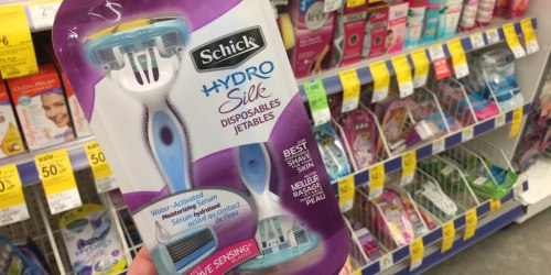 Walgreens: Free Schick Hydro Silk Razor 3 Packs After Register Reward (Regularly $12.99 Each)