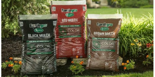 Home Depot: Scotts Earthgro Mulch ONLY $2