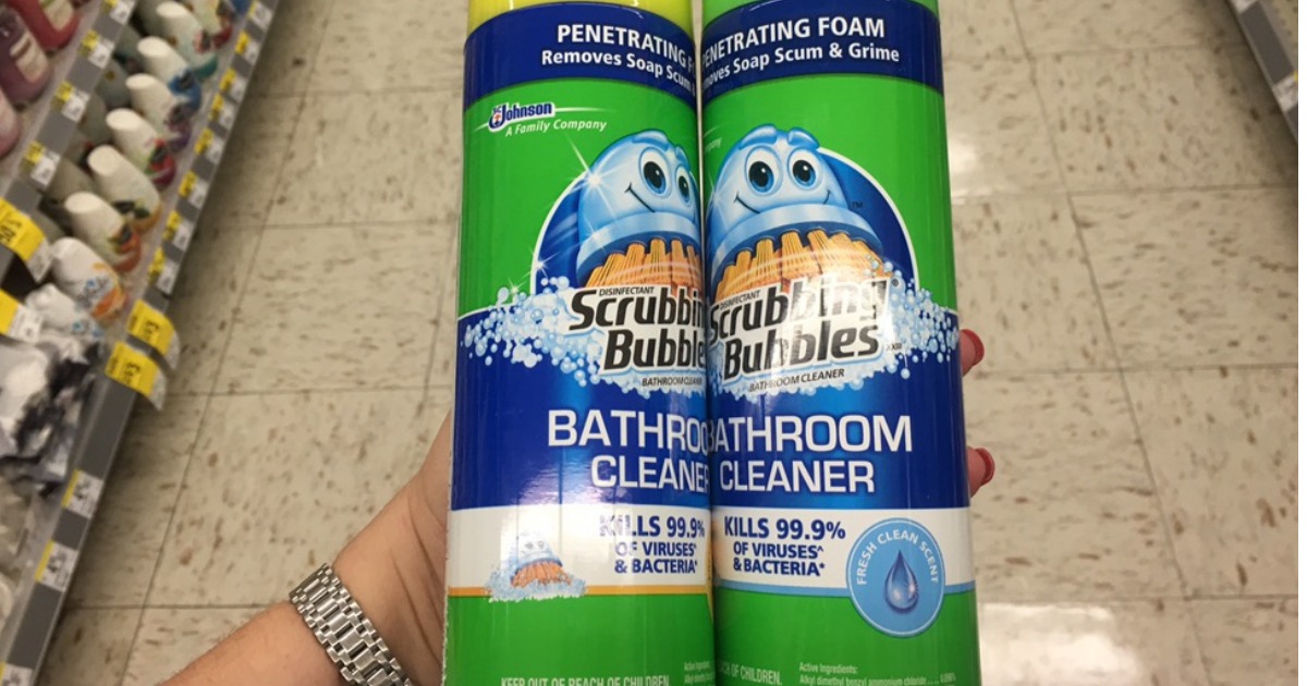 Scrubbing Bubbles Bathroom Cleaner