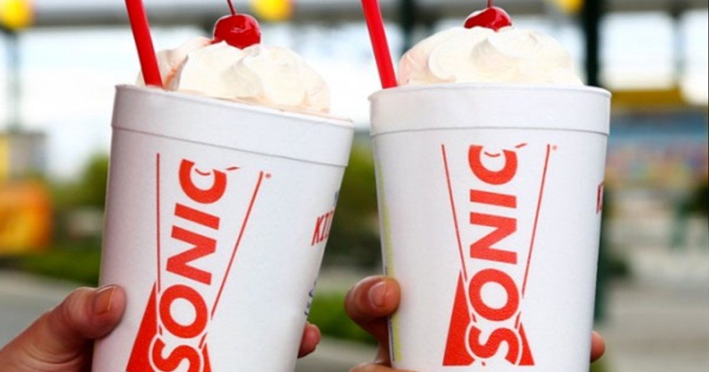 Sonic Milkshakes