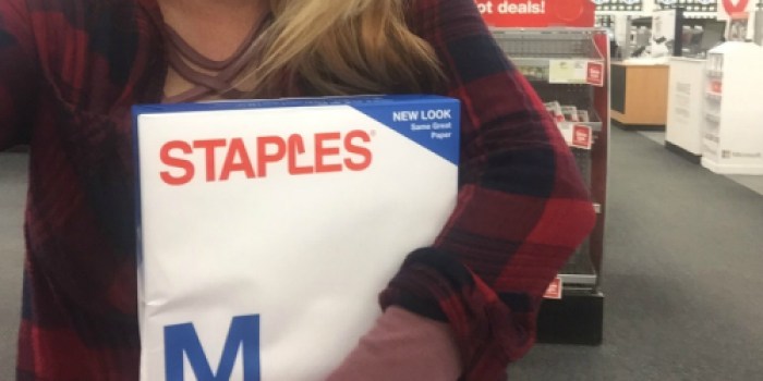 Staples Paper Reams Only $1 Each After Easy Rebate Offers