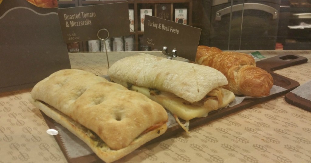 Starbucks Sandwiches 