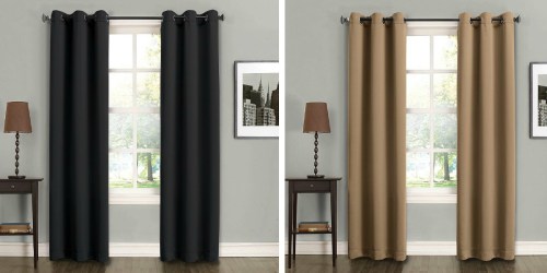 Kohl’s: 2-Pack Sun Zero Fulton Energy Efficient Curtains Only $8.49 (Reg. $49.99)