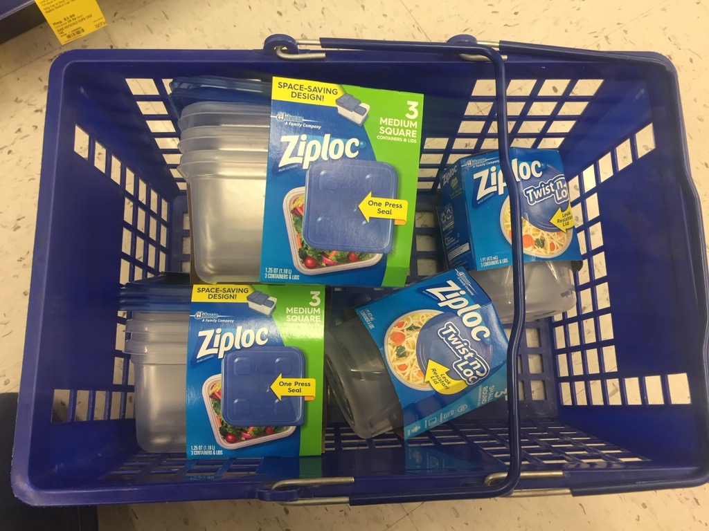 Ziploc Containers