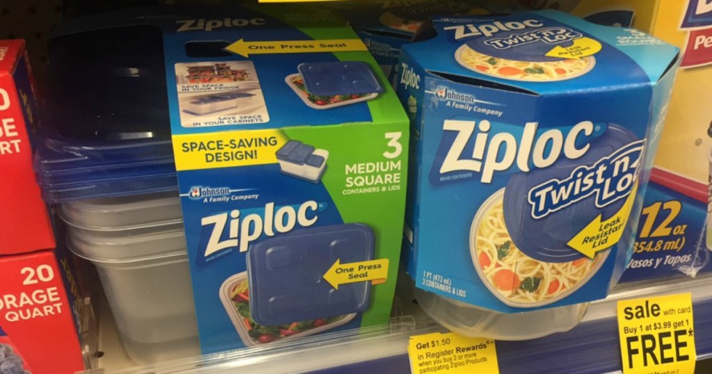 Ziploc Containers 