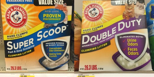 Target: Arm & Hammer Cat Litter 26.3-Pounds Only $6.79