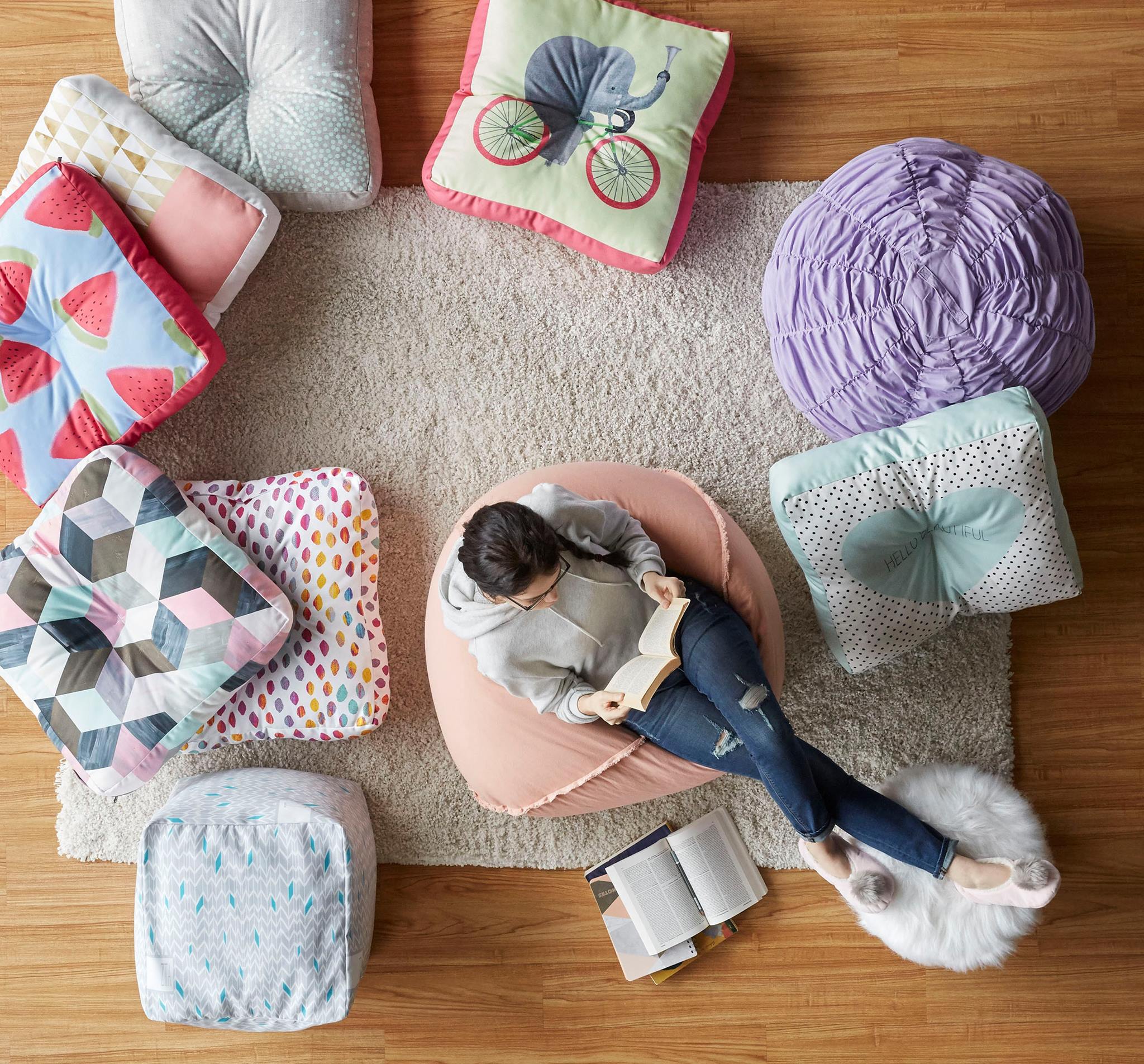 The top 15 things to take to college – Bed bath beyond college floor pillows