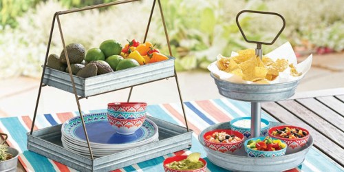 Walmart.online: Better Homes & Gardens 2-Tier Serving Tray Only $17.88