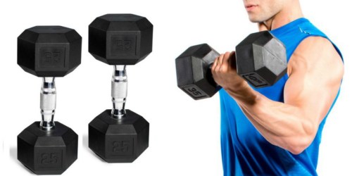 Walmart.online: Deep Discounts on CAP Barbell Rubber-Coated Dumbbells