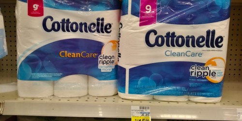 CVS: Cottonelle Bathroom Tissue 9-Packs Only $1.50 Each (After Rewards) + *HOT* Viva Deal