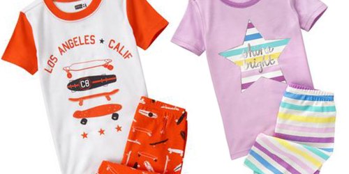 Crazy 8: Shorties 2-Piece Pajamas Just $6 Shipped