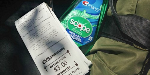 CVS: FREE Crest Scope Mouthwash After Rewards