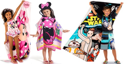 Disney Store: Beach Towels & Hooded Towels ONLY $7.99 Shipped (Regularly $22.95) & More