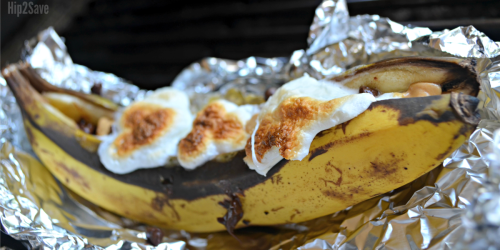 Campfire Banana Boats