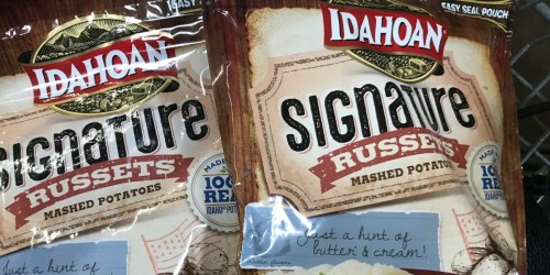 NEW $2/2 Idahoan Mashed Potatoes Pouches Coupon = Just 88¢ at Walmart!