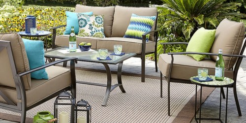 Sears.online: Garden Oasis 4-Piece Patio Set Only $269.99 (Reg. $699.99) + Earn Points