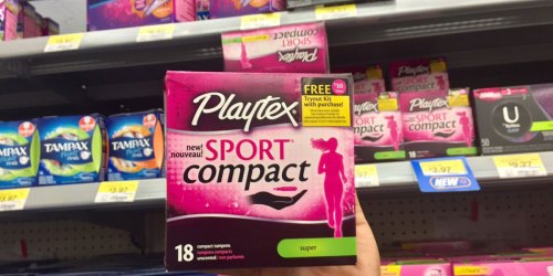 Walmart: Playtex Sport onlinepact Tampons 18-Count Only $0.97 (After Cash Back)