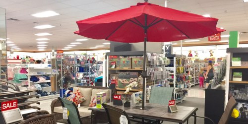 Sonoma 9-Foot Patio Umbrella Only $59 + Earn $10 Kohl’s Cash (Regularly $200)