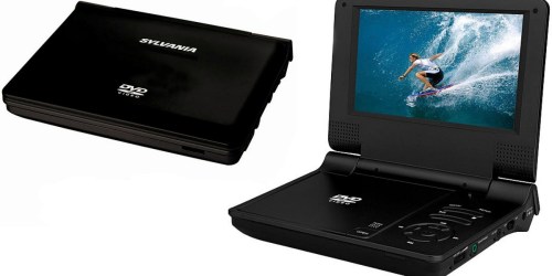 Kmart.online: Sylvania 7″ Portable DVD Player Only $24.99 (Regularly $59.99)