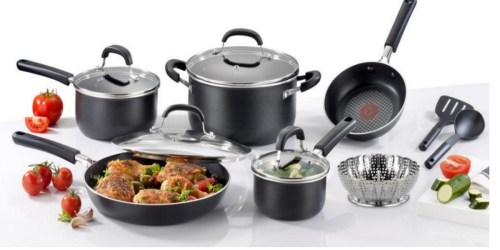 Home Depot: T-Fal OptiCook Non-Stick 12-Piece Aluminum Cookware Set Only $49.99 Shipped