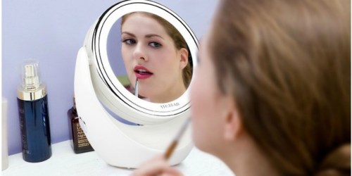 Amazon: Swivel Vanity Mirror w/ LED Lights Only $12.59 (Regularly $18+)