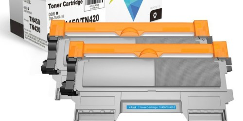 Amazon: 2-Pack V4ink TN450 Black Toner Cartridges Only $12.39 (Just $6.20 Each)