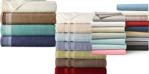 JCPenney: Home Expressions Bath Towels Just $2.25 (Regularly $10) + More