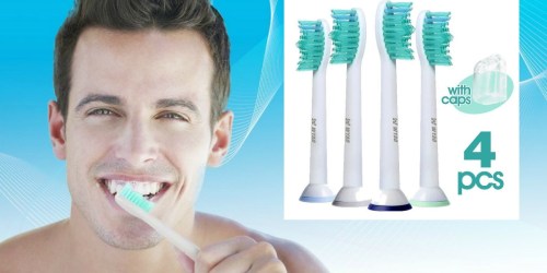 Amazon: 4 Pack Replacement Toothbrush Heads For Philips Sonicare Brushes Only $7.91