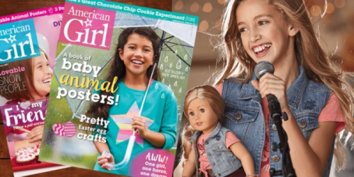 American Girl Magazine Subscription ONLY $2.66 Per Issue (Features Games, Crafts, Advice & More)