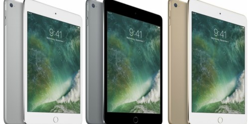 Apple iPad Mini 4 128GB Wi-Fi Only $319.99 Shipped