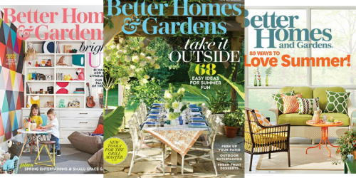 Free 1-Year Subscription to Better Homes & Gardens Magazine