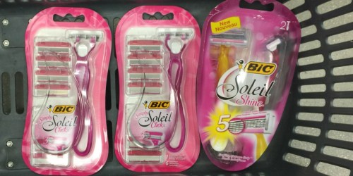 Walgreens: BIC Soleil Razor Packs Only $1.23 Per Pack (After Rewards)