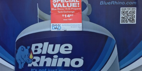 Lowe’s: Blue Rhino Propane Tank Exchange As Low As $9.82 After Rebate (Regularly $20)