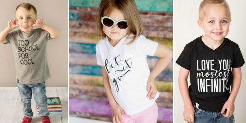 Cents of Style: Adorable Kids’ Graphic T-Shirts as Low as $4.98 Shipped (Regularly $24.95)