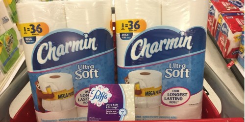 Target: $21 Worth of Charmin Bath Tissue & Puffs Tissues for UNDER $11 (After Cash Back)