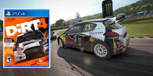 DiRT 4 Day One Edition – PlayStation 4 Pre-Order Only $40.31 Shipped (Regularly $59.99)