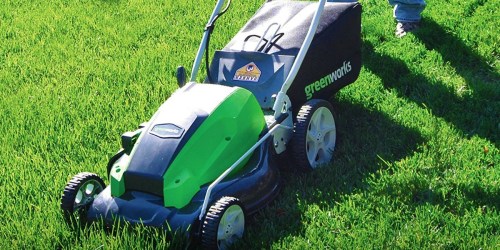 Amazon Prime: GreenWorks 21-Inch Corded Lawn Mower ONLY $105.70 Shipped (Regularly $239.99)